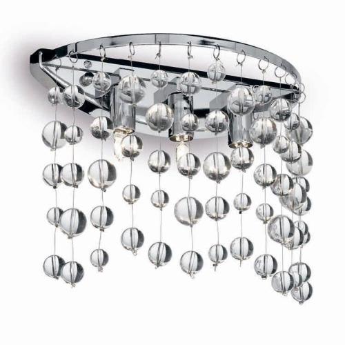 Настенный светильник Ideal Lux Neve AP3 Cromo 033938 изображение в интернет-магазине Cramer Light