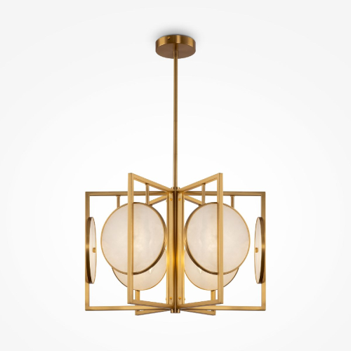 Люстра на штанге Maytoni Marmo MOD099PL-06G изображение в интернет-магазине Cramer Light фото 2
