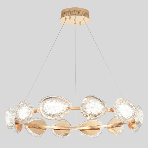 Подвесная люстра Crystal Lux FELICIDAD SP96W LED изображение в интернет-магазине Cramer Light фото 2