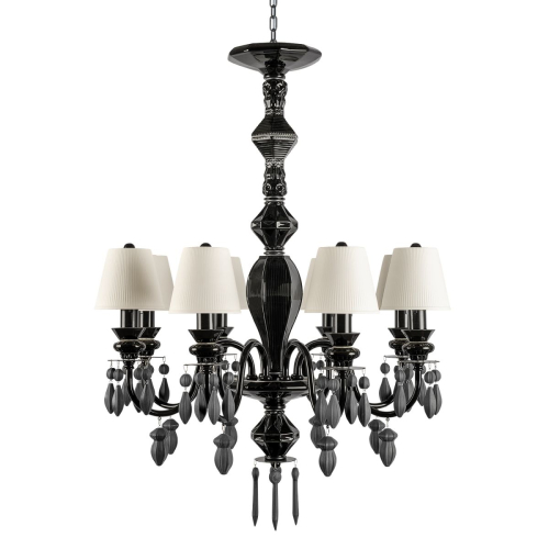 Подвесная люстра Loft IT Grace 10203/8 Black изображение в интернет-магазине Cramer Light фото 3