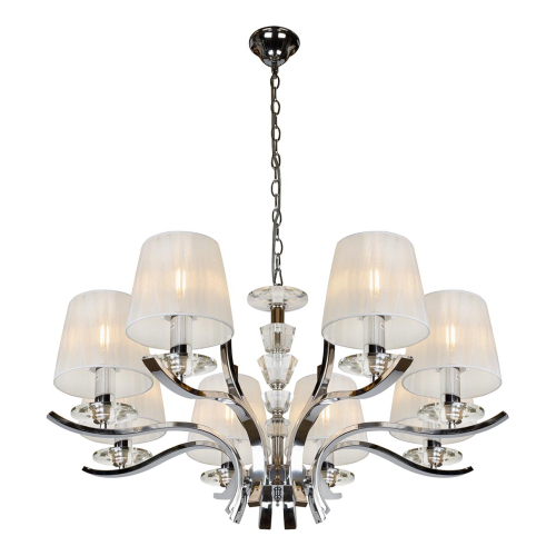 Подвесная люстра iLamp Omega RM5231/8CR изображение в интернет-магазине Cramer Light фото 2