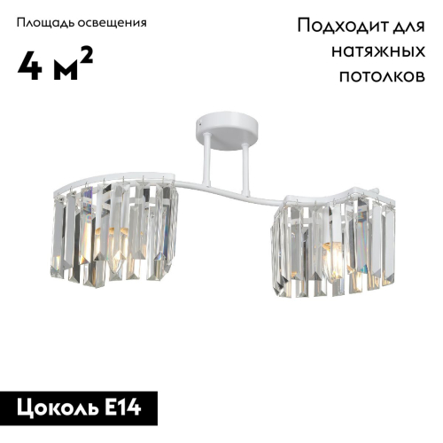 Потолочная люстра Vitaluce V5884-0/2PL изображение в интернет-магазине Cramer Light фото 2