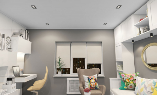 Встраиваемый светильник Denkirs DK3072-BK+WH изображение в интернет-магазине Cramer Light фото 3