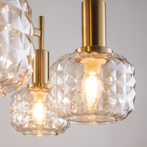 Люстра на штанге Freya Fero FR5366CL-07BS изображение в интернет-магазине Cramer Light фото 7