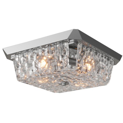 Потолочный светильник Crystal Lux DAMIAN PL4 NICKEL изображение в интернет-магазине Cramer Light фото 2