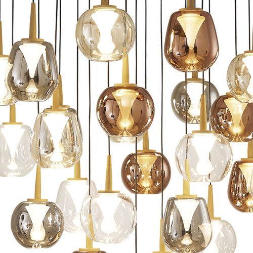 Каскадная люстра Mantra Andromeda 8937+24PL изображение в интернет-магазине Cramer Light фото 5