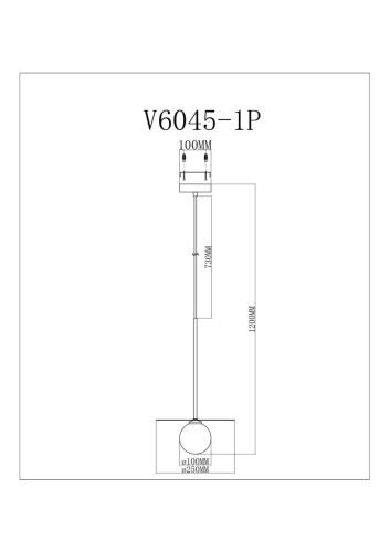 Подвесной светильник Moderli Scrumbel V11570-1P изображение в интернет-магазине Cramer Light фото 4