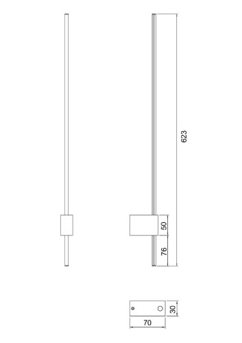 Бра Maytoni Technical Pars C070WL-L6GB3K дополнительное фото фото 7