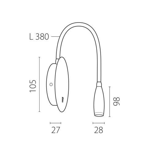 Бра Lightstar Omega 200336 дополнительное фото фото 3