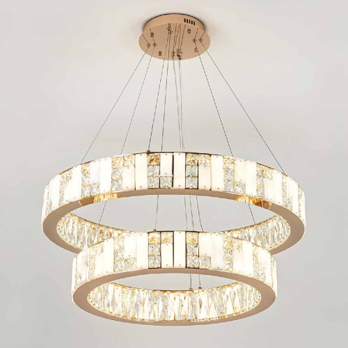 Подвесная люстра Modelux ML.6985.800.600P GD изображение в интернет-магазине Cramer Light фото 2