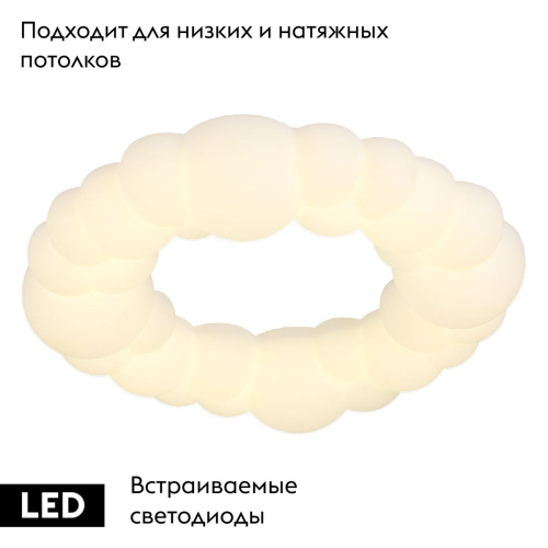Потолочная люстра Lussole Claudia LSP-7077 изображение в интернет-магазине Cramer Light фото 2