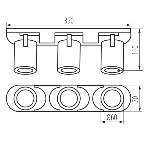 Накладной спот Kanlux Laurin 38966 изображение в интернет-магазине Cramer Light фото 8