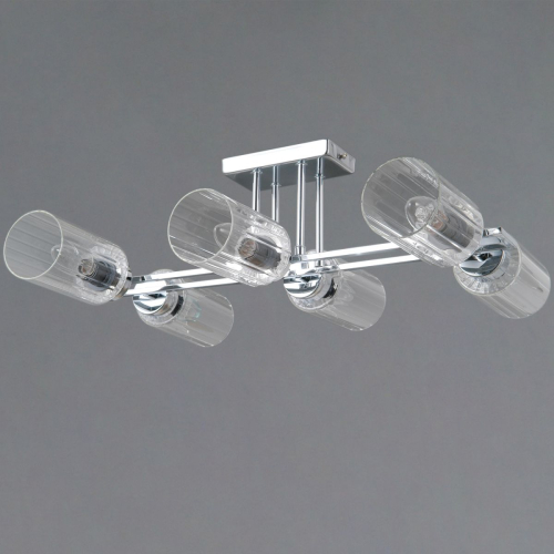 Потолочная люстра Illumico IL0780-6CSQ-25 CR NAPLES изображение в интернет-магазине Cramer Light фото 2
