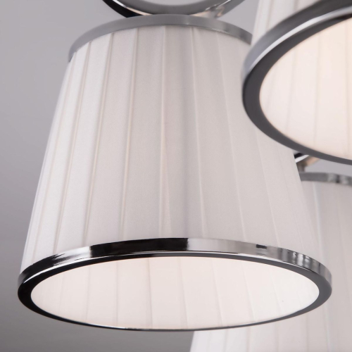 Потолочная люстра Eurosvet Tessa 60088/8 хром изображение в интернет-магазине Cramer Light фото 4