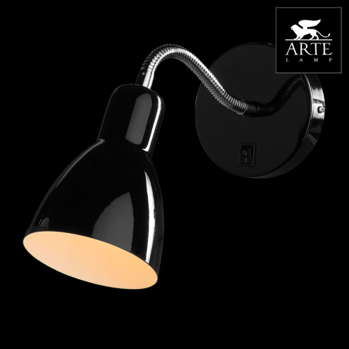 Спот Arte Lamp Dorm A1408AP-1BK изображение в интернет-магазине Cramer Light фото 4
