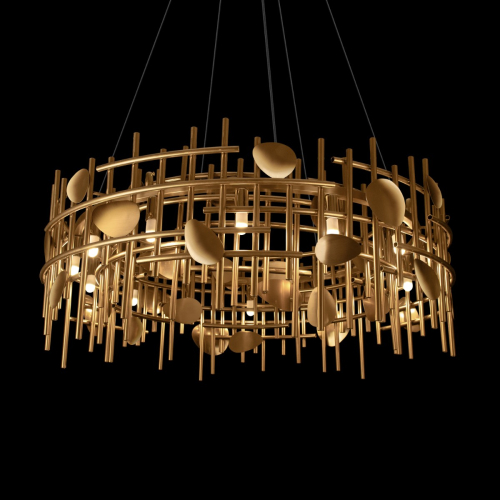 Подвесная люстра Loft IT Escama 10396/800C изображение в интернет-магазине Cramer Light фото 4