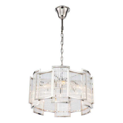 Подвесная люстра iLamp Tribeca MD0276-6C Nickel изображение в интернет-магазине Cramer Light фото 2