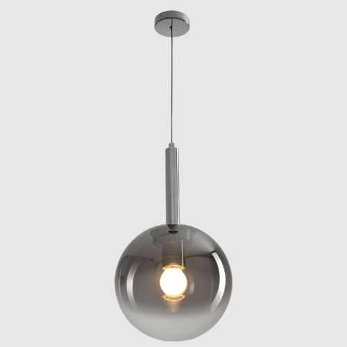 Подвесной светильник Crystal Lux ECLIPSE SP1 D200 CHROME изображение в интернет-магазине Cramer Light фото 4