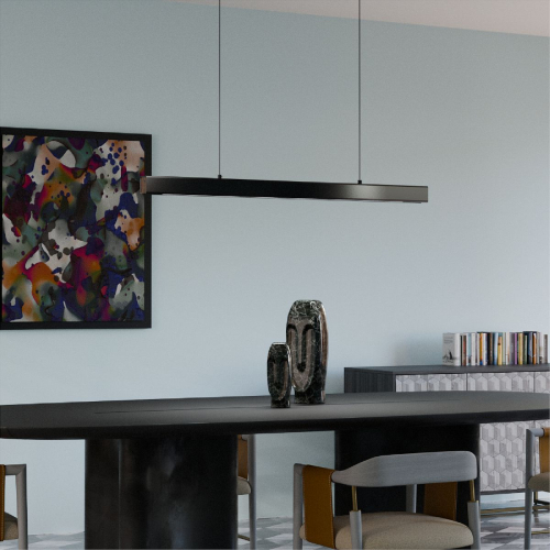 Линейный подвесной светильник Lightera Baffin LE112L-100B WIFI изображение в интернет-магазине Cramer Light фото 5