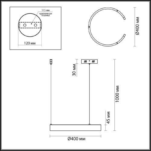 Подвесной светильник Lumion Indie 6534/28L изображение в интернет-магазине Cramer Light фото 2