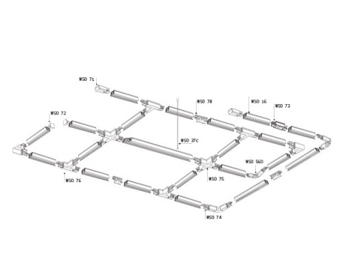 Трековый светильник Italline TR 3006 gold изображение в интернет-магазине Cramer Light фото 8