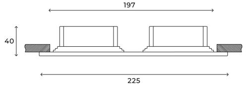 Встраиваемый светильник Hesby Lighting Drammen HSBL_0092 изображение в интернет-магазине Cramer Light фото 4