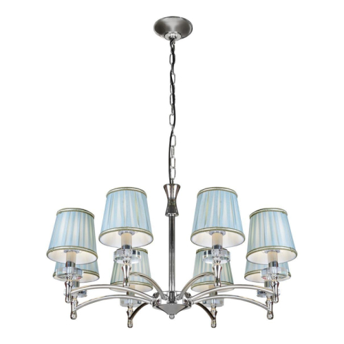Подвесная люстра iLamp Olivia 82336/8 CR изображение в интернет-магазине Cramer Light
