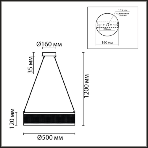 Подвесной светильник Lumion Felisiti 8104/38L изображение в интернет-магазине Cramer Light фото 5