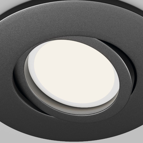 Встраиваемый светильник Maytoni Wink DL061-GU10-B изображение в интернет-магазине Cramer Light фото 3