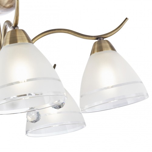 Подвесная люстра Arte Milano Amalfi 334756/5 AB изображение в интернет-магазине Cramer Light фото 9