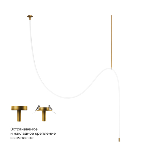 Потолочный светильник Loft IT Thread 10388C Brass изображение в интернет-магазине Cramer Light фото 3