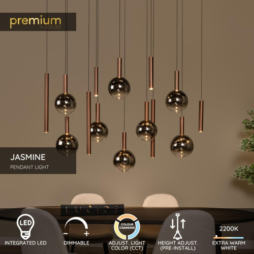 Подвесной светильник Lucide Jasmine 74420/14/65 изображение в интернет-магазине Cramer Light фото 3
