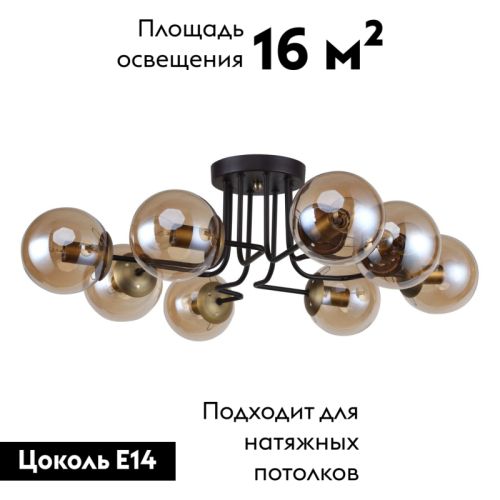 Потолочная люстра F-Promo Modestus 2344-8U изображение в интернет-магазине Cramer Light фото 2