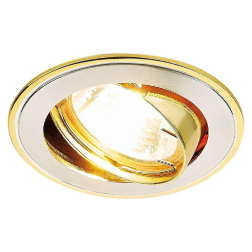 Встраиваемый светильник Ambrella Light Classic 104A SS/G изображение в интернет-магазине Cramer Light