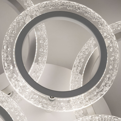 Потолочная светодиодная люстра Arte Lamp Camelia A2533PL-60WH изображение в интернет-магазине Cramer Light фото 2