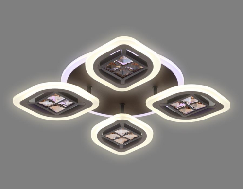 Потолочная светодиодная люстра Ambrella Light Acrylica Ice FA281 изображение в интернет-магазине Cramer Light фото 5