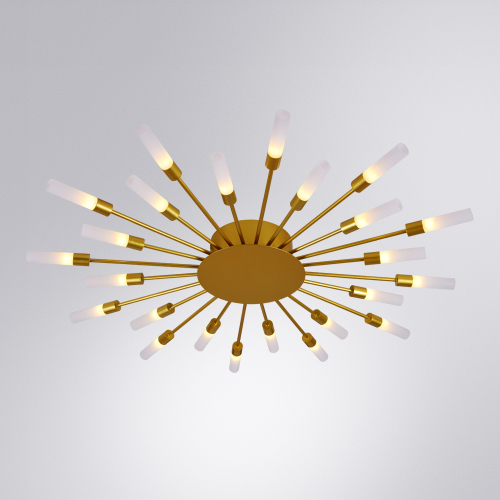 Потолочная люстра Arte Lamp Maple A1276PL-24GO изображение в интернет-магазине Cramer Light фото 2