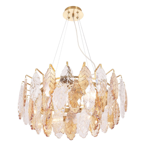 Подвесная люстра Crystal Lux TREVI SP6 BRASS изображение в интернет-магазине Cramer Light фото 5