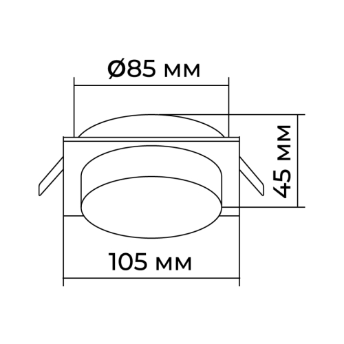 Точечный светильник Apeyron 16-106 изображение в интернет-магазине Cramer Light фото 6