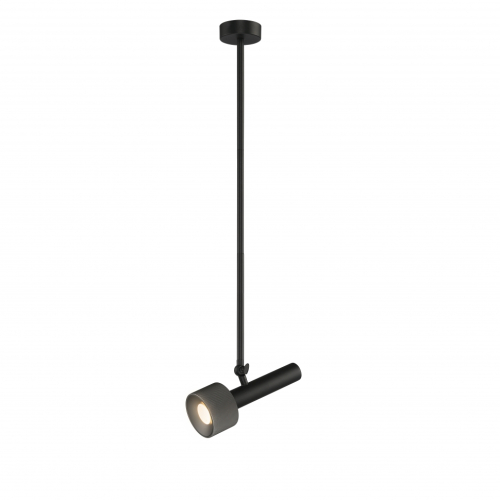 Подвесной светильник iLedex Delta 2361-1 BK+GRP изображение в интернет-магазине Cramer Light