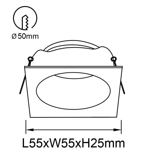 Встраиваемый светильник Mantra Antilla 9168 изображение в интернет-магазине Cramer Light фото 3