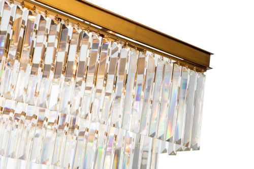 Подвесная люстра iLamp Triumph 6119-1200 Brass изображение в интернет-магазине Cramer Light фото 4