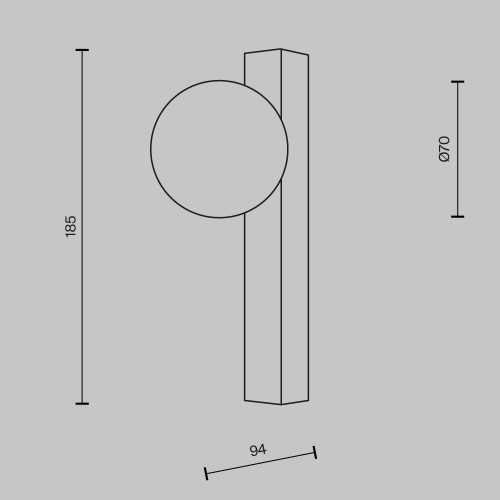 Настенный светильник Maytoni Yora MOD464WL-L3BS3K изображение в интернет-магазине Cramer Light фото 4