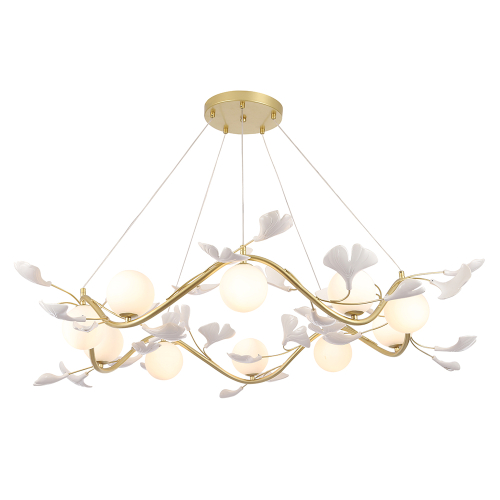 Подвесная люстра Crystal Lux COLIBRI SP10 GOLD изображение в интернет-магазине Cramer Light фото 7
