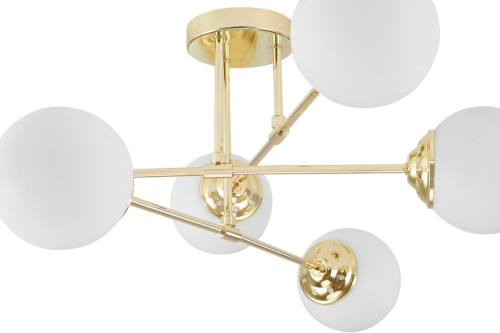 Потолочная люстра Lampit Fino TC 2003-6 GD изображение в интернет-магазине Cramer Light фото 5