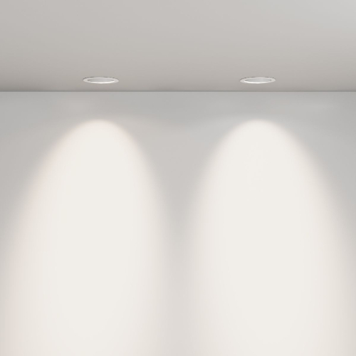 Встраиваемый светильник Maytoni Lens DL105-12W4K-W изображение в интернет-магазине Cramer Light фото 5