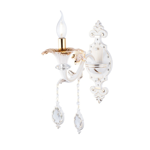 Бра AM Group CLEOPATRA AP1 WH+GL дополнительное фото