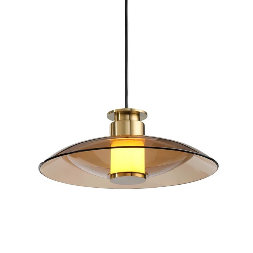Подвесной светильник Delight Collection 8665P/L gold/amber изображение в интернет-магазине Cramer Light