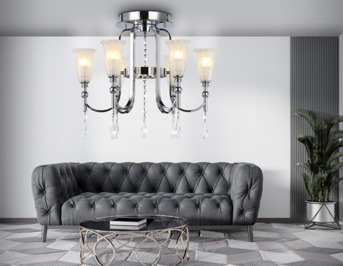 Потолочная люстра Ambrella Light Traditional TR3243 изображение в интернет-магазине Cramer Light фото 4