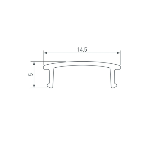 Экран Arlight WARDROBE-1930-2000 OPAL 053568 изображение в интернет-магазине Cramer Light фото 2